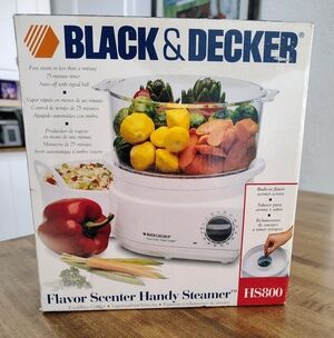 Black & Decker HS800 Handy Steamer Plus Food Steamer & Rice Cooker 90S ORIGINAL